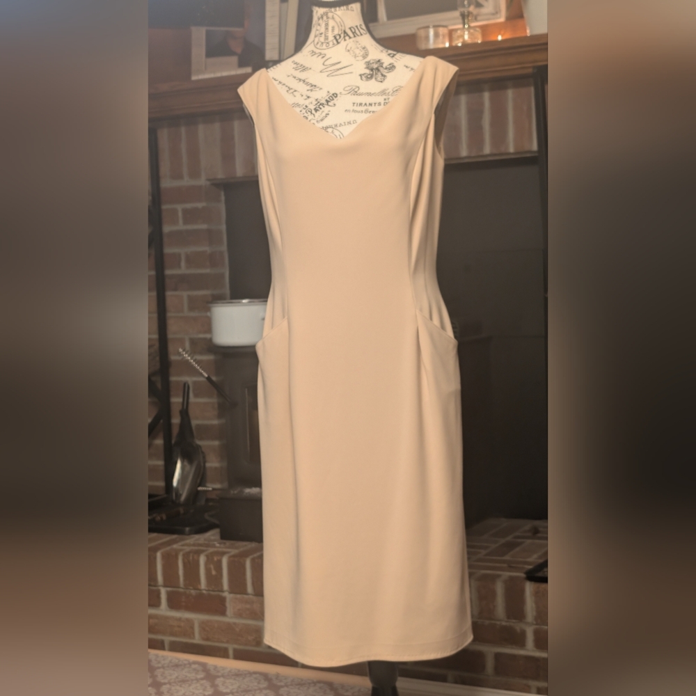 St. John Silk-lined dress